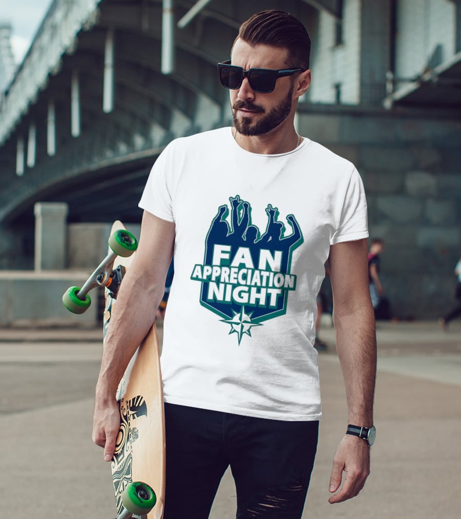 Seattle Mariners Fan Appreciation Night 2026 Baseball Event T-Shirt