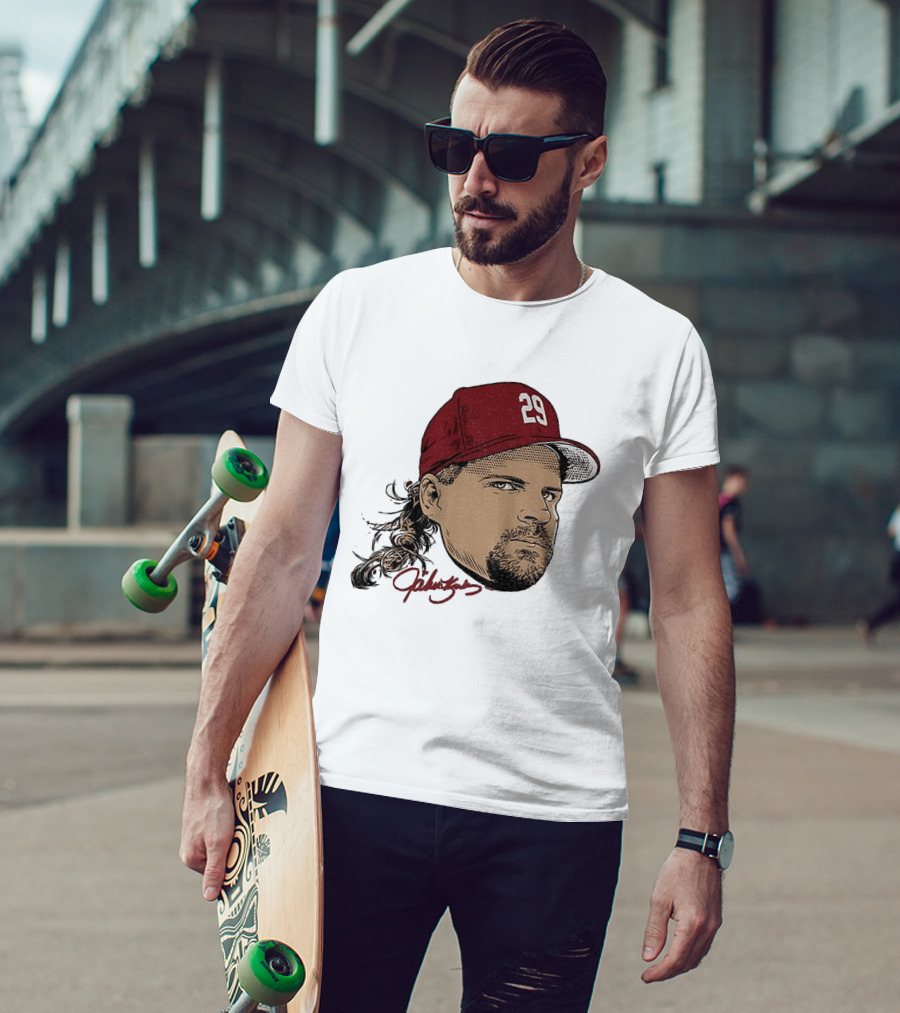 John Kruk 29 Big Face Philadelphia Phillies Baseball Swag MLB 2026 T-Shirt