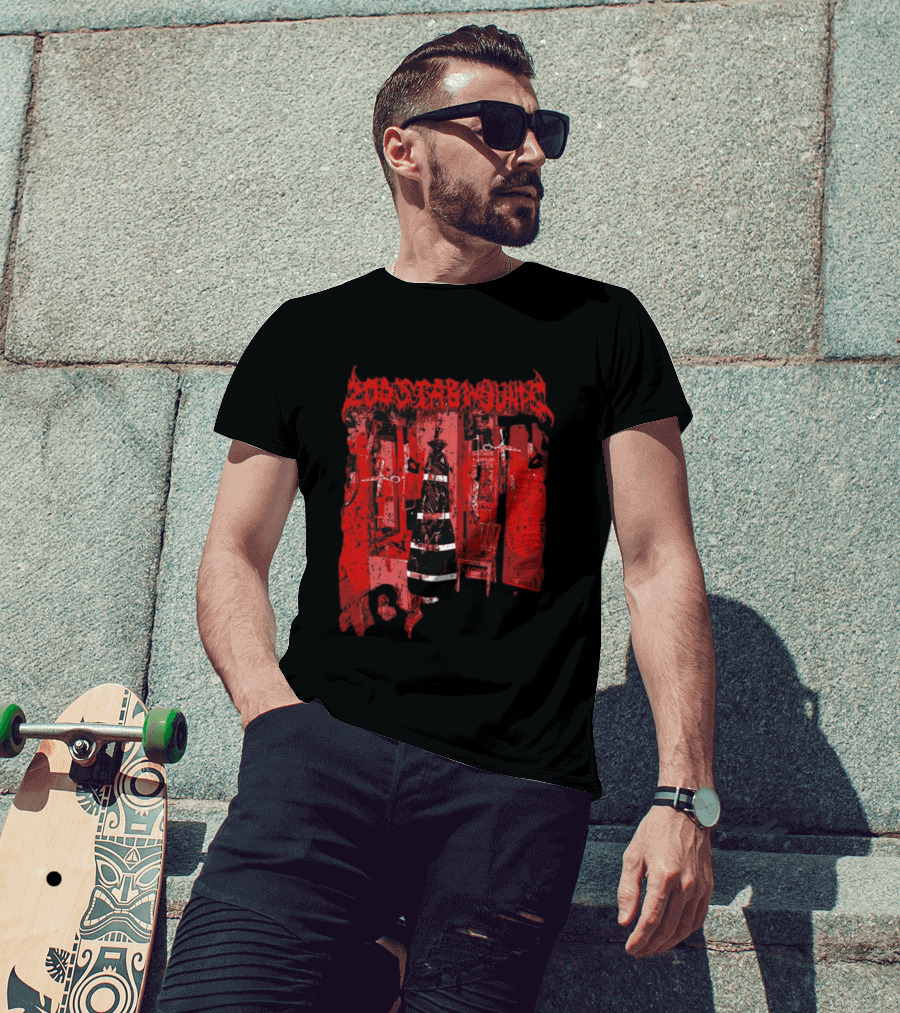 200 Stab Wounds Manual Manic Procedures Red Torture Chamber T-Shirt