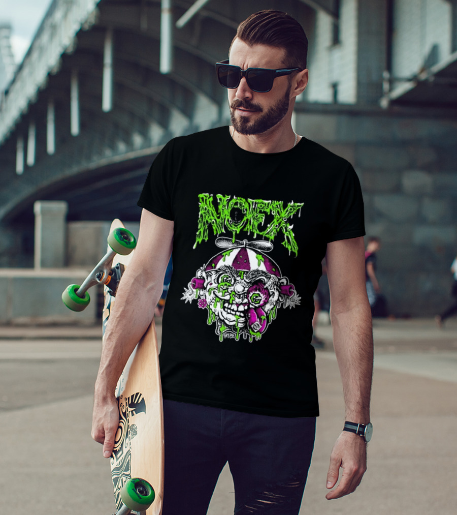 NOFX 2024 Slime Drenched Clown T-Shirt