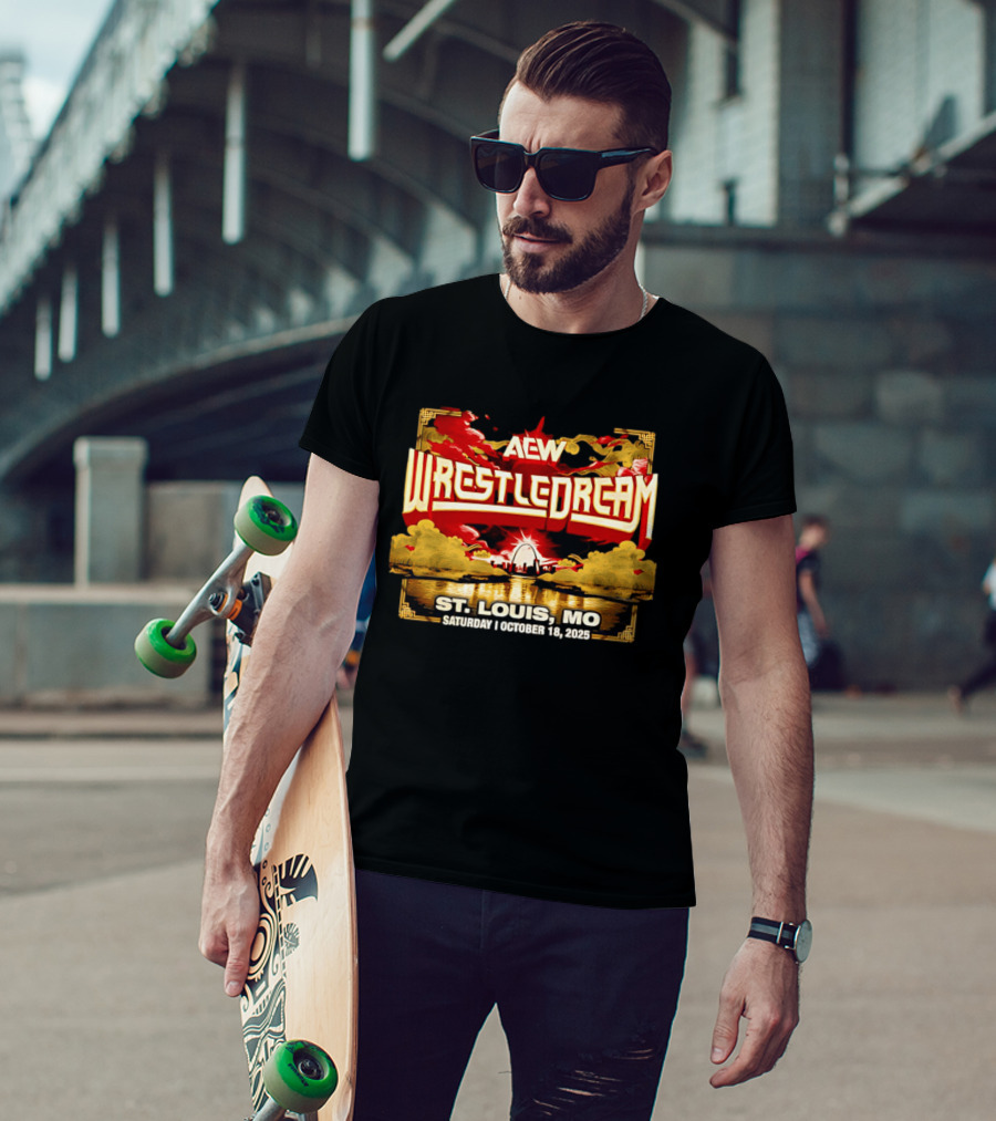 AEW WrestleDream October 18 2025 St Louis MO Event T-Shirt