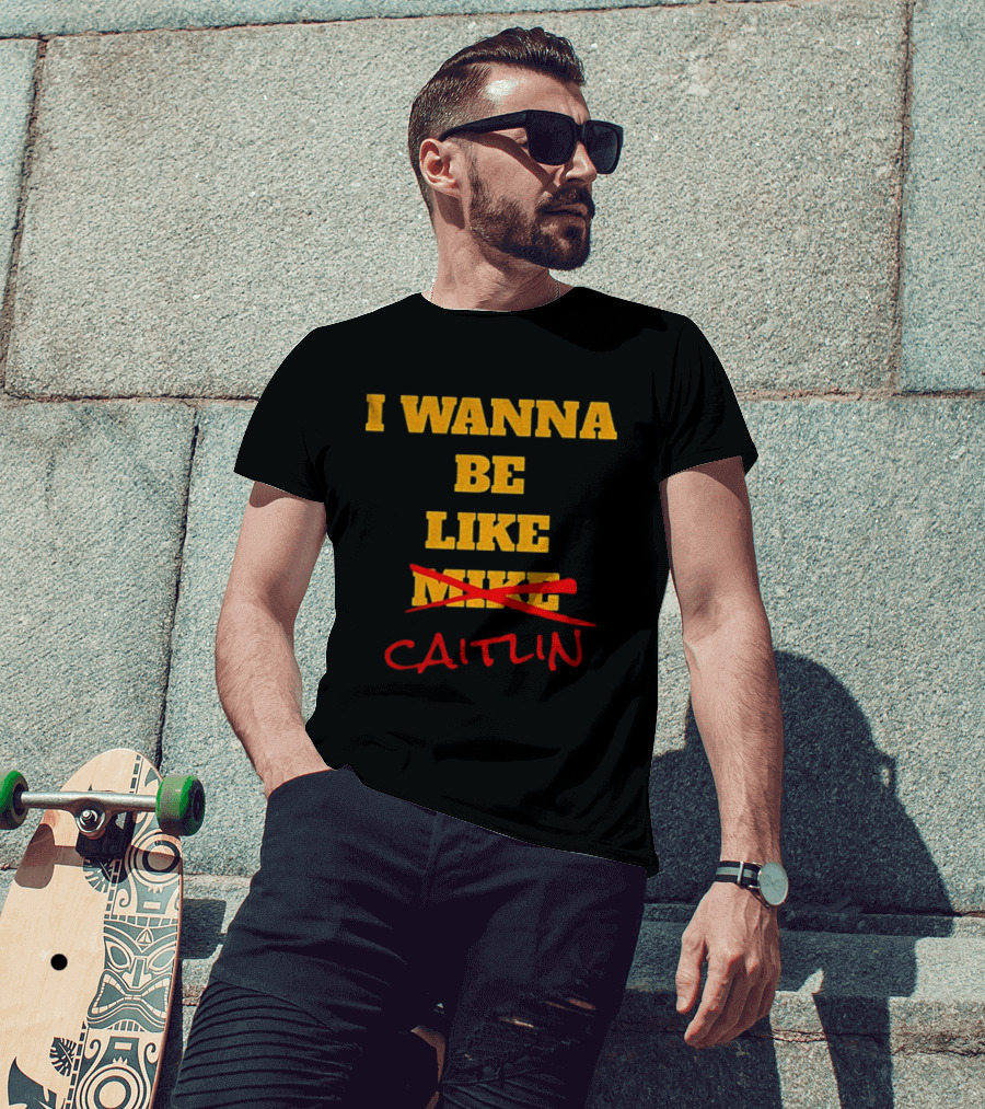 I Wanna Be Like Caitlin Clark Indiana Fever WNBA Basketball 2025 T-Shirt