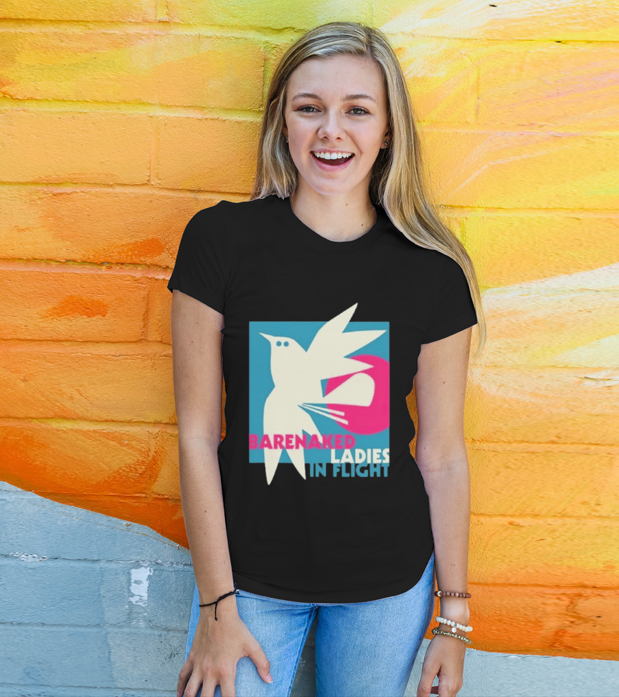 Barenaked Ladies In Flight Bird Tour 2024 Art Vintage Concert T-Shirt