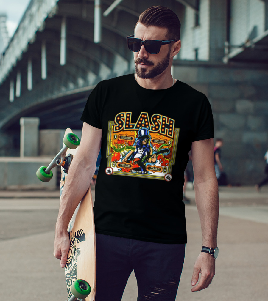 Slash Pinball Rock Legend T-Shirt