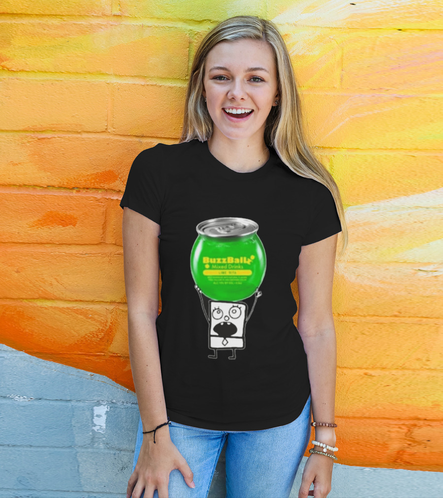 Doodlebob Lime Rita Buzzball Mixed Drinks T-Shirt