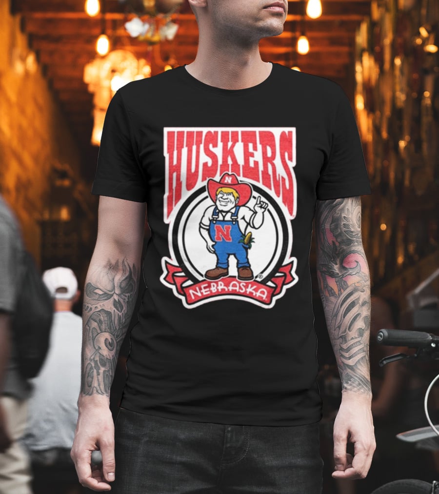 Huskers Nebraska Cornhuskers Vintage Logo 2024 T-Shirt