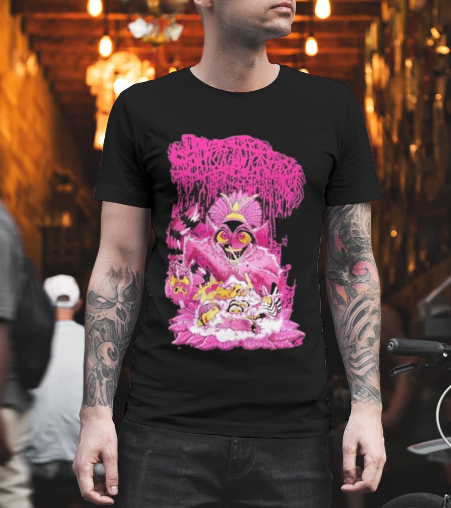 New Sanguisugabogg Pink Monster King Julian Purple T-Shirt