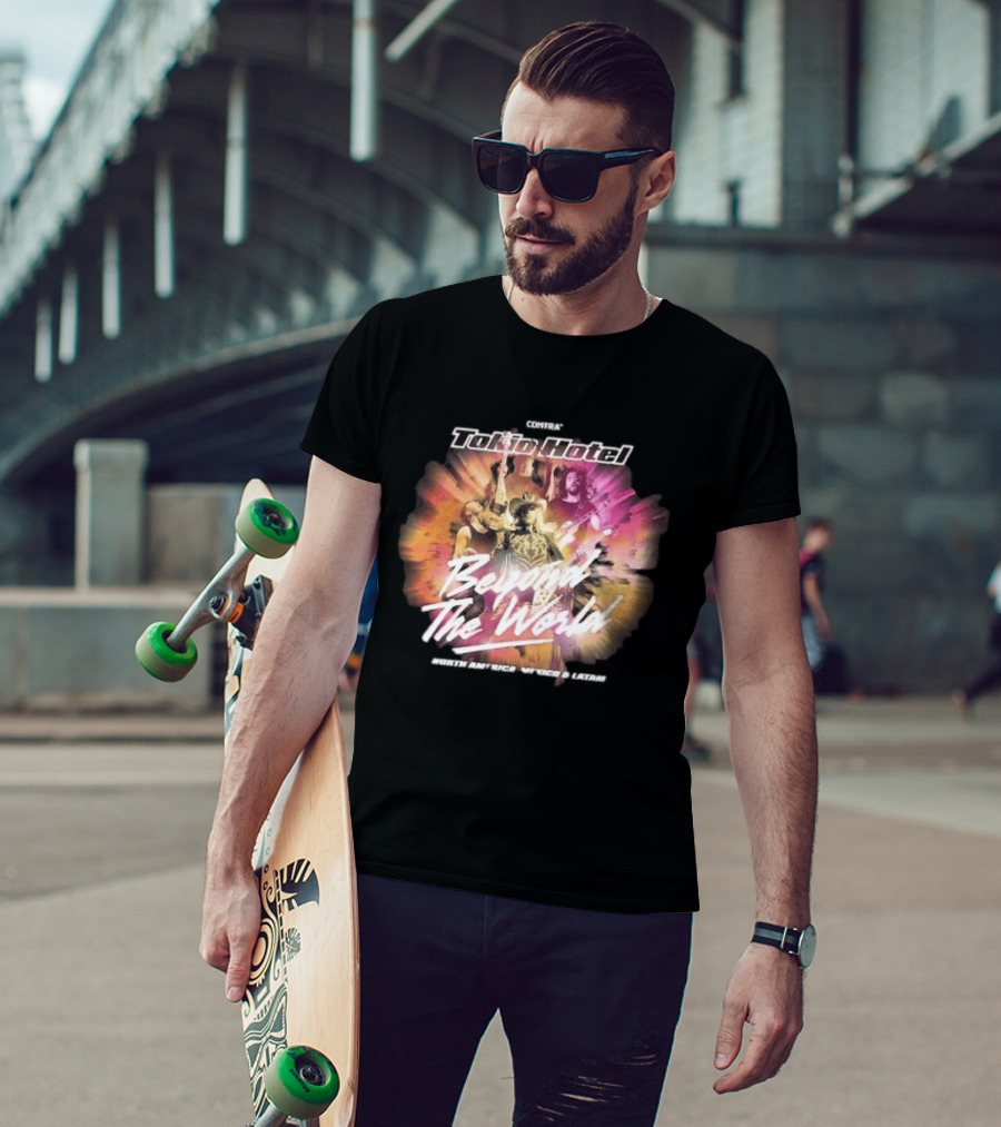 Tokio Hotel Beyond The World South America Mexico LATAM Tour 2024 T-Shirt