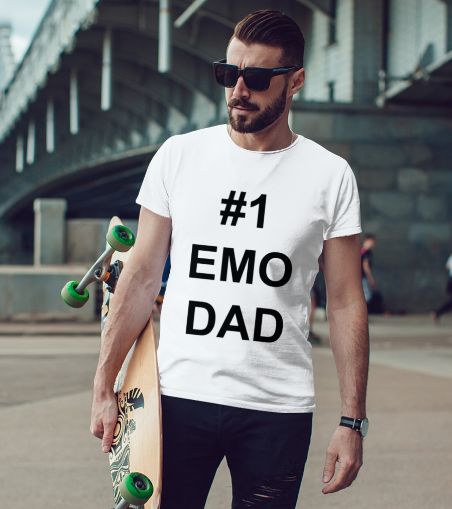 #1 Emo Dad T-Shirt