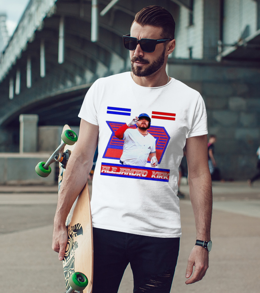 Alejandro Kirk Toronto Blue Jays 2025 MLB Player T-Shirt