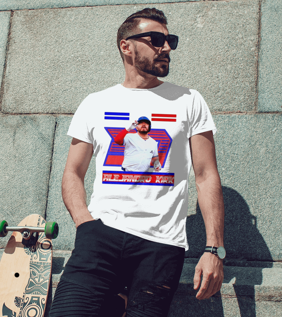 Alejandro Kirk Toronto Blue Jays 2025 MLB Player T-Shirt