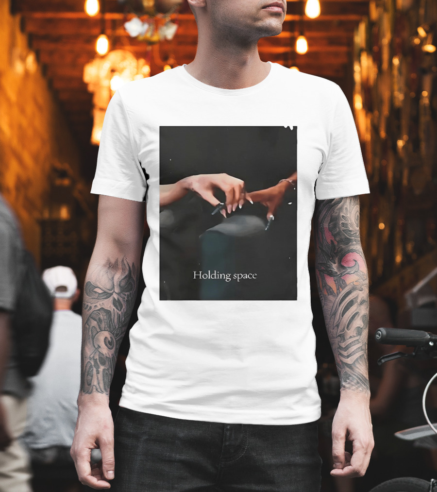 Ariana Cynthia Holding Space Wicked Finger Connection T-Shirt
