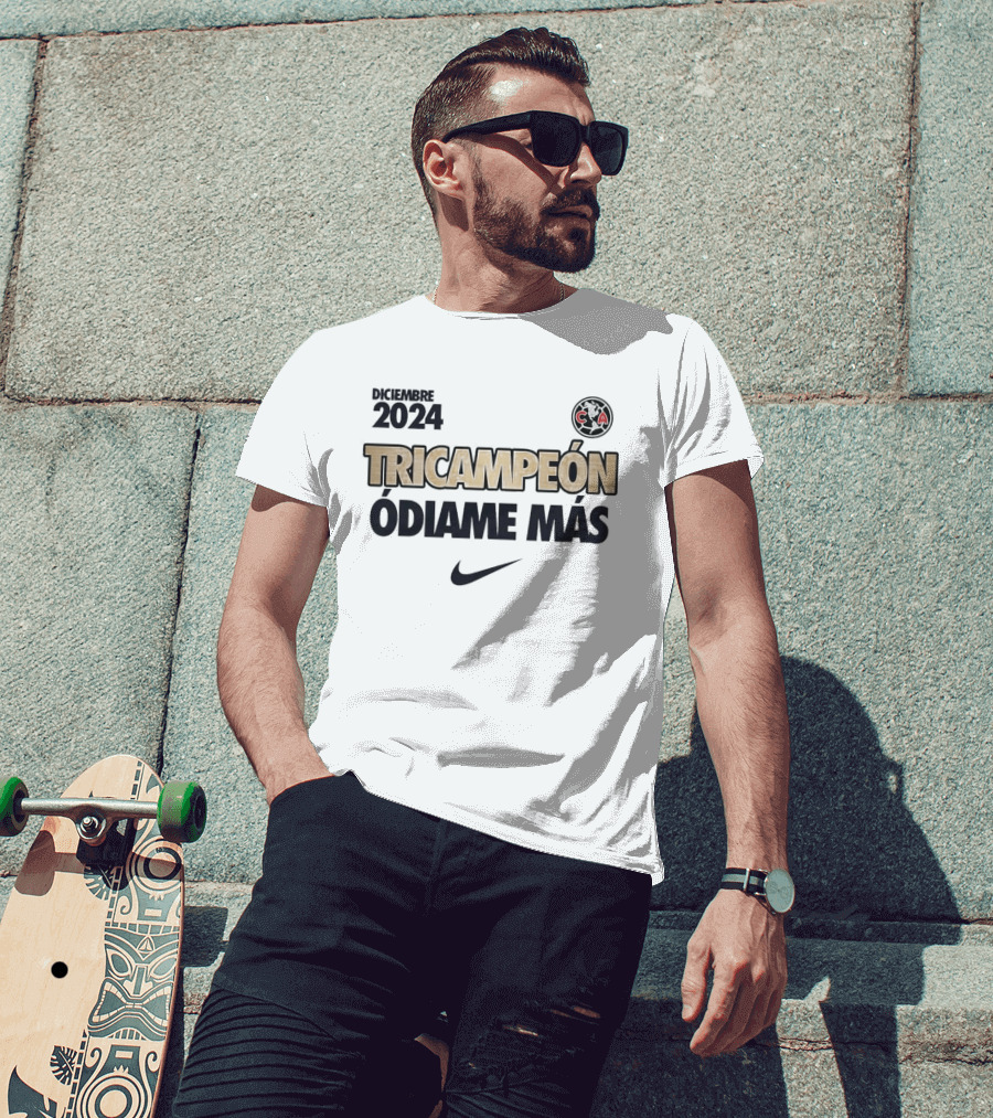 EL Club America Es Tricampeon Del Fubol Mexicano 2024 T-Shirt