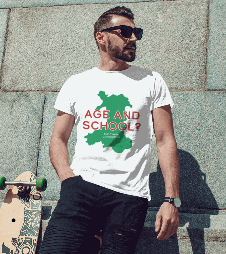 Age And School Elis James John Robins The Cymru Connection T-Shirt