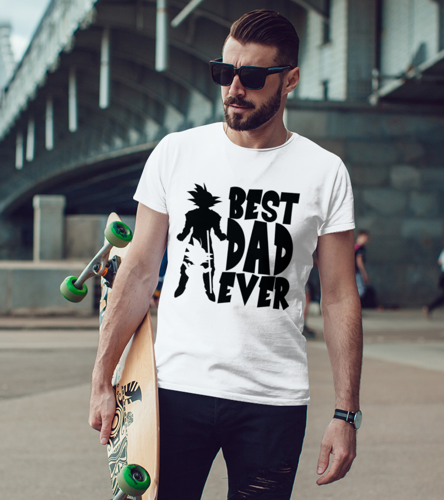 Best Dad Ever Goku Dragon Ball T-Shirt