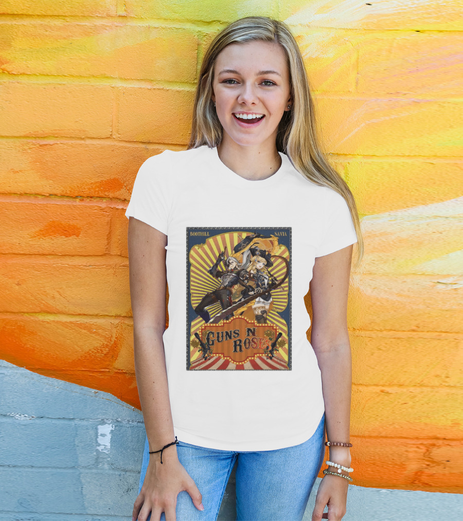 Guns N Roses Navia Boothill Style Concept T-Shirt