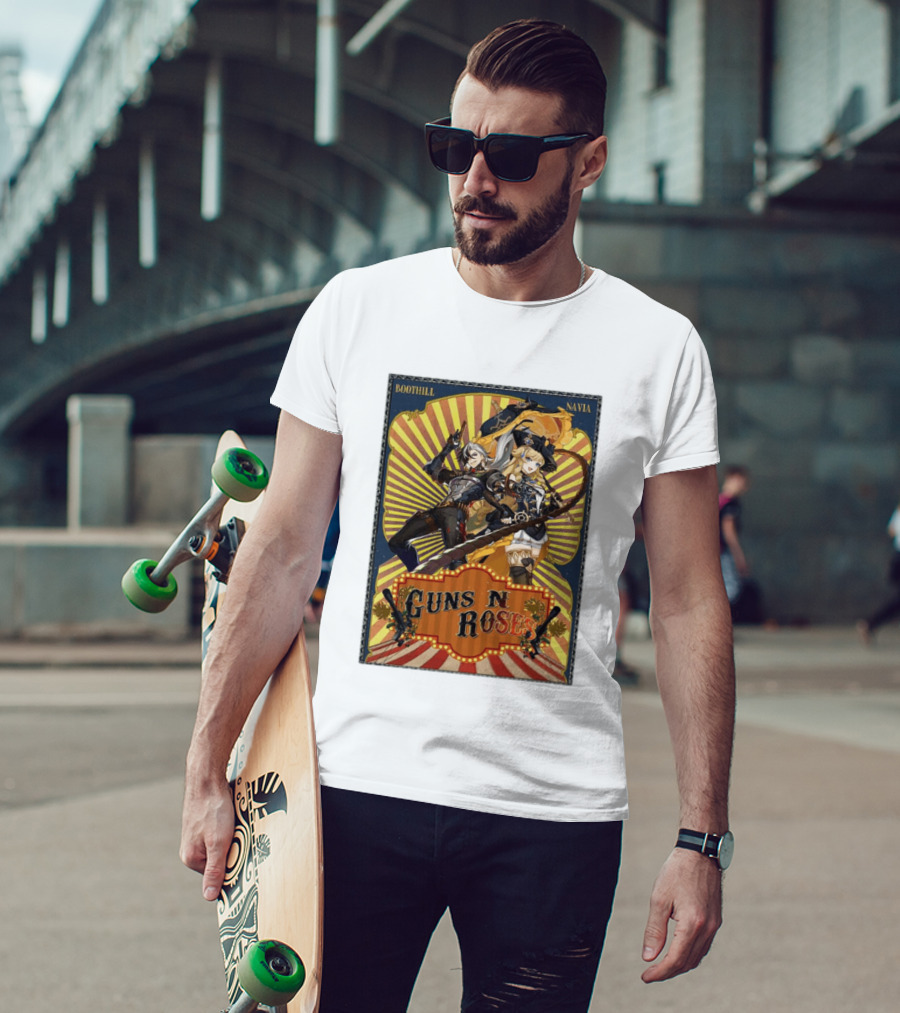 Guns N Roses Navia Boothill Style Concept T-Shirt