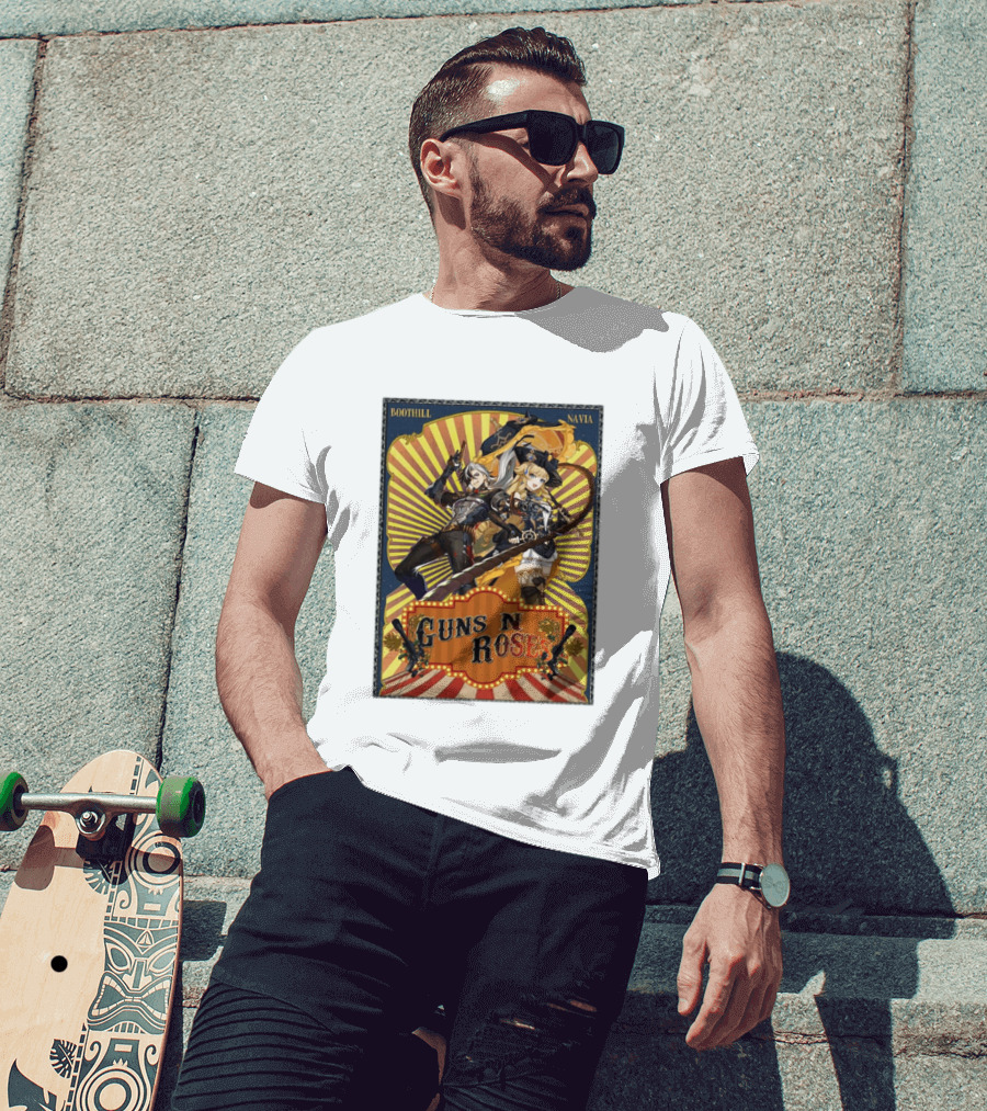 Guns N Roses Navia Boothill Style Concept T-Shirt