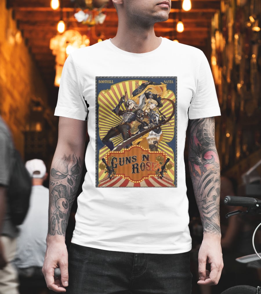 Guns N Roses Navia Boothill Style Concept T-Shirt