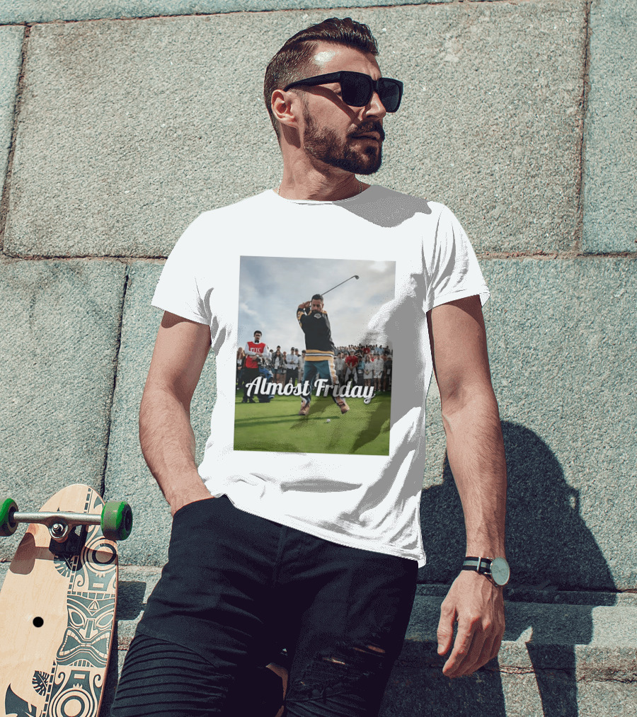 Happy Gilmore Almost Friday Hockey Golf Scene T-Shirt