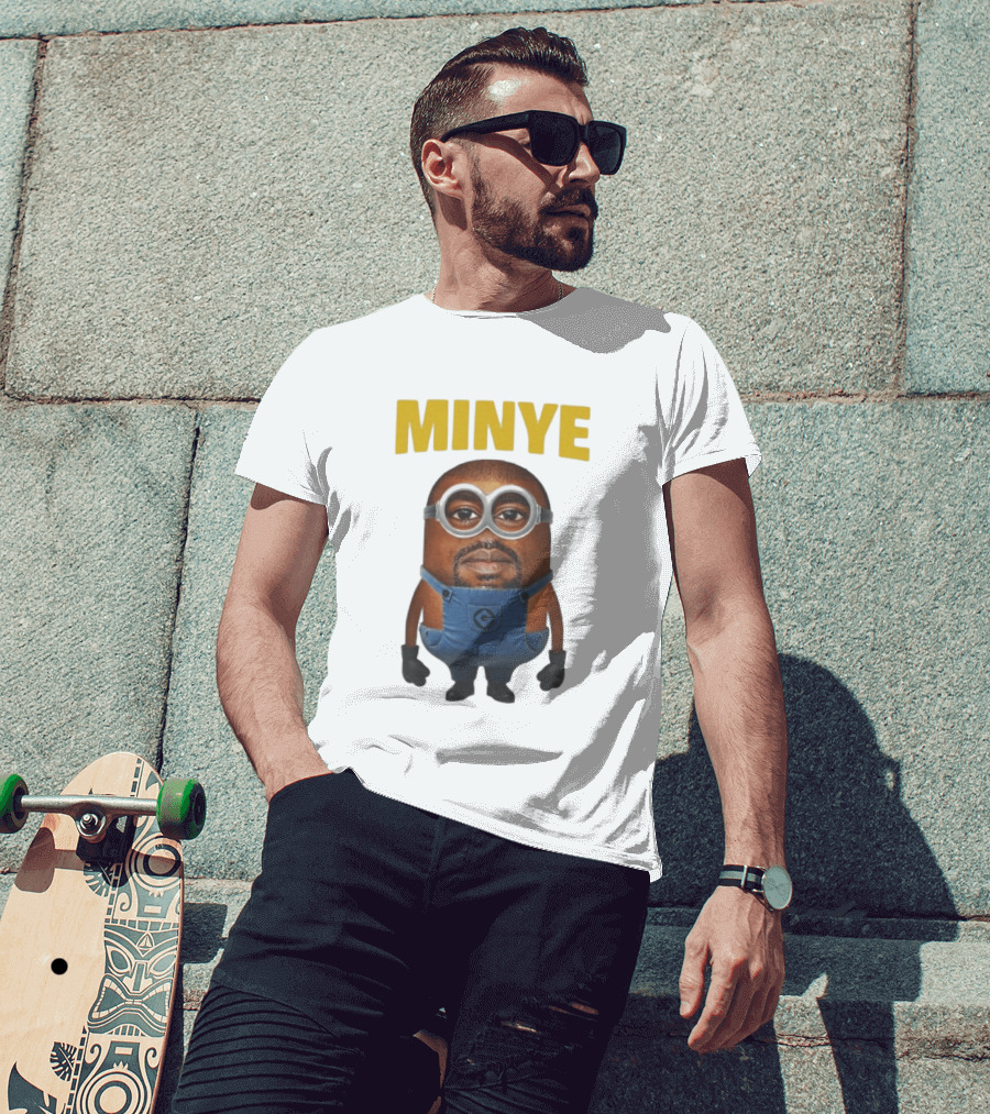 Minye Kanye Fusion Character Minion T-Shirt