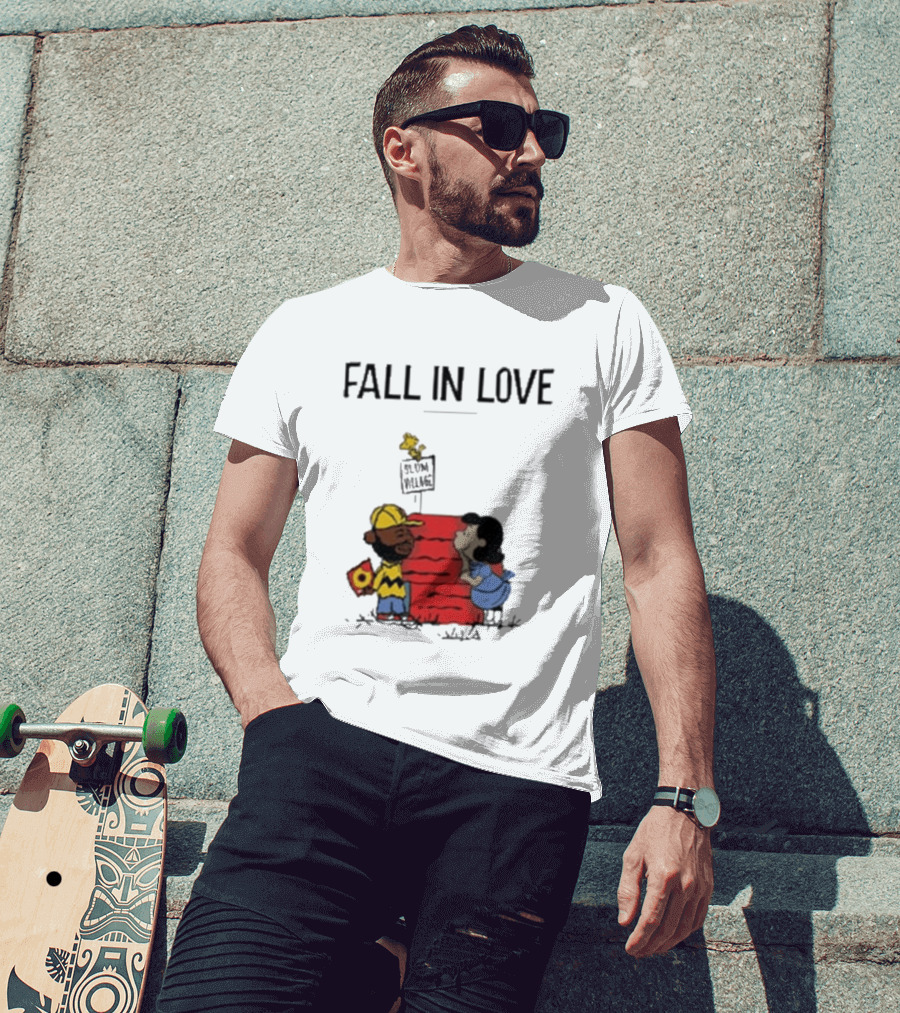 Fall In Love J Dilla Slum Village Lucy Peanuts T-Shirt
