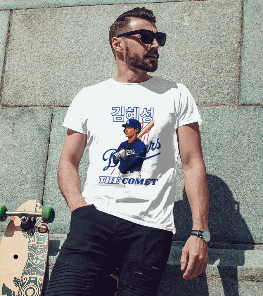 Kim Hye Seong Dodgers Baseball The Comet T-Shirt