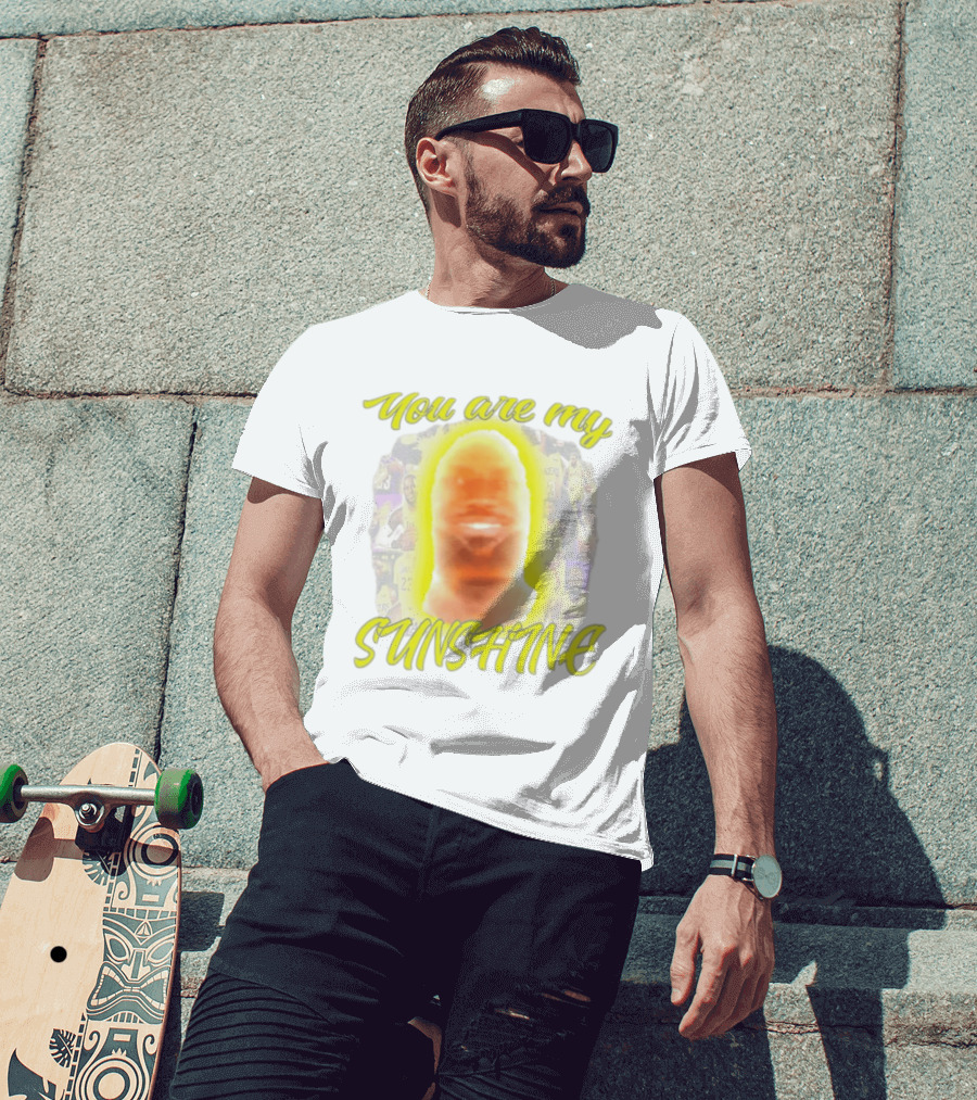 You Are My Sunshine Lebron James Lakers Basketball Lebonbon T-Shirt