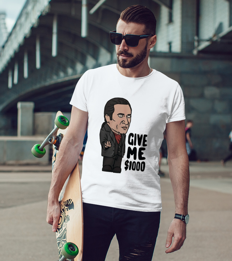 The Sopranos Furio Giunta Cartoon Give Me $1000 T-Shirt