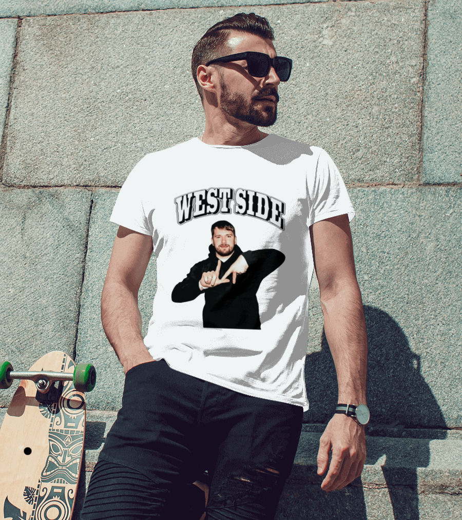 Luka Doncic Westside LA Hand Lakers T-Shirt