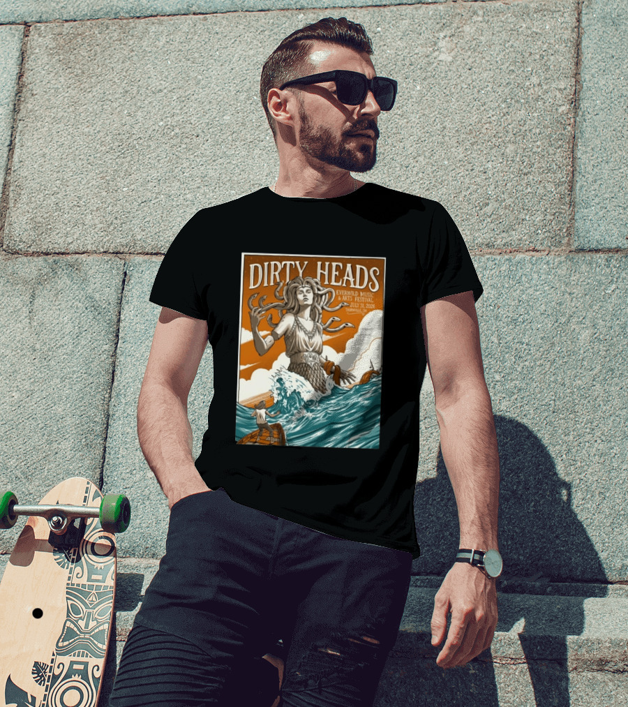 Dirty Heads Everwild Music & Arts Festival Thornville Ohio July 31 2026 T-Shirt