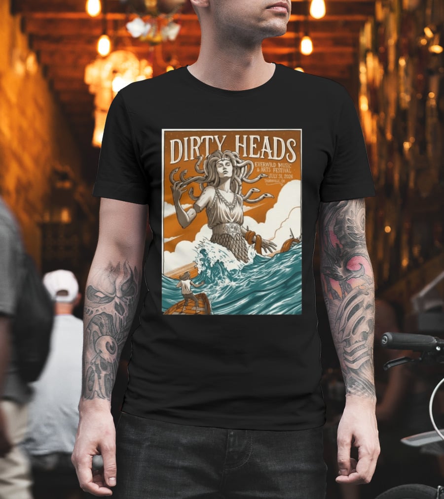 Dirty Heads Everwild Music & Arts Festival Thornville Ohio July 31 2026 T-Shirt