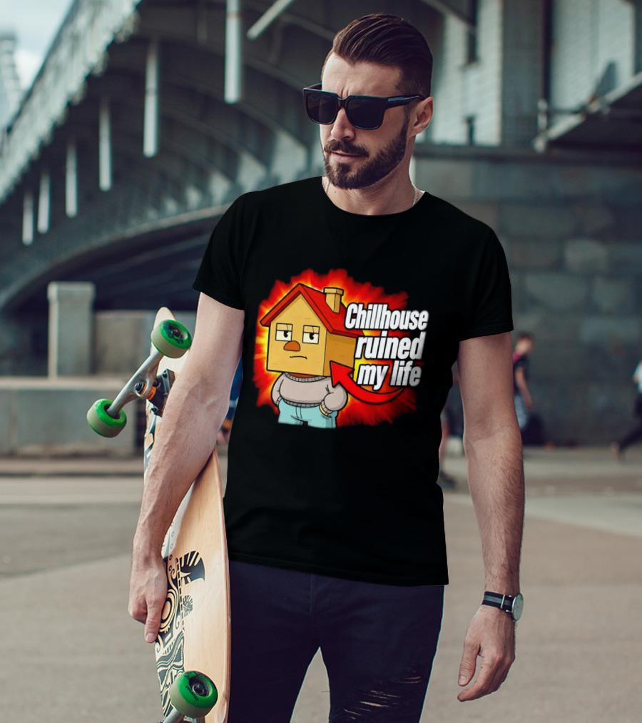 Chillhouse Ruined My Life Cube House T-Shirt