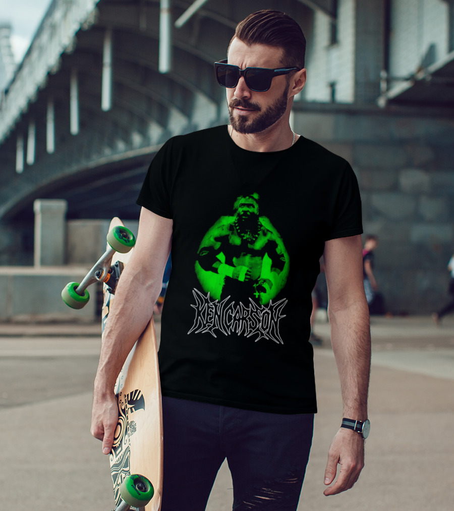 Ken Carson Bootleg Opium Green Aesthetic Rapper Hip Hop T-Shirt