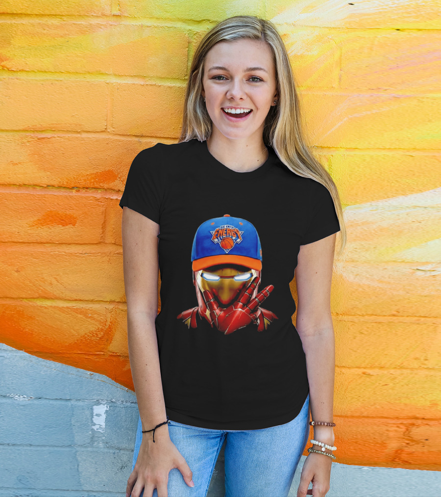 Big Knick Energy Iron Man New York Knicks T-Shirt