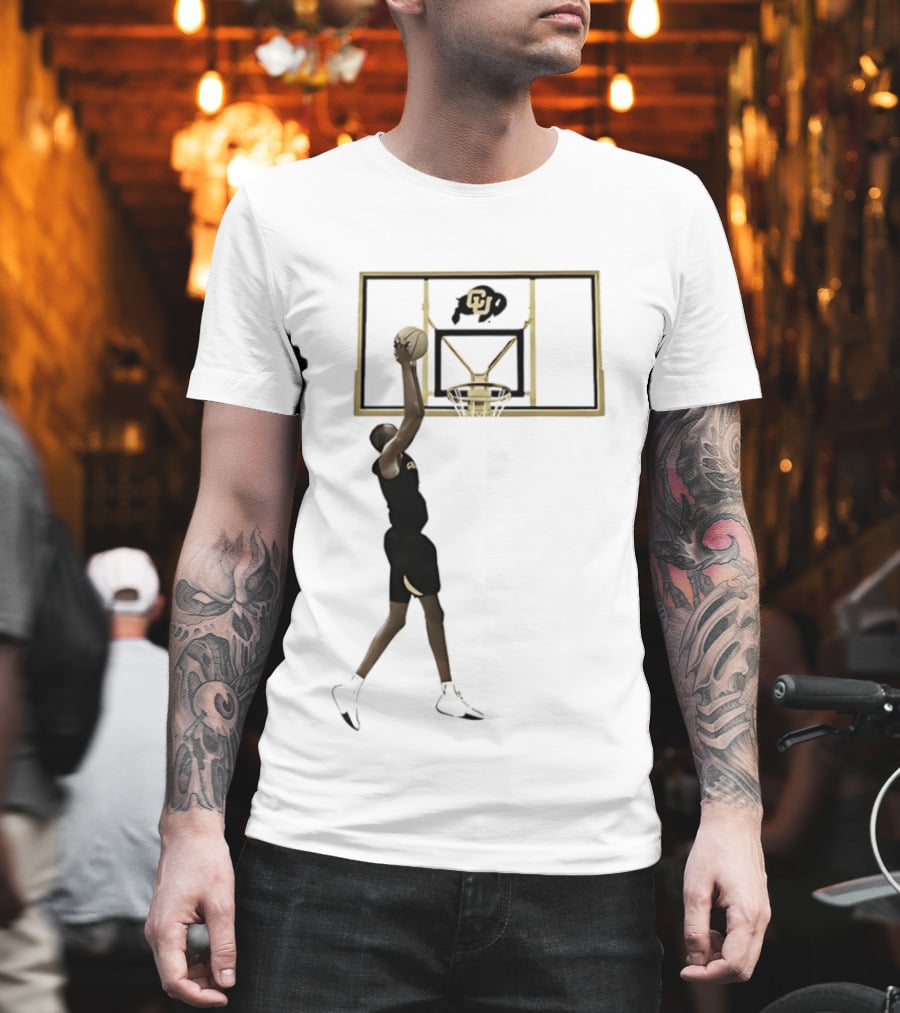 Colorado Buffaloes Bangot Dak Dunk Basketball Team T-Shirt