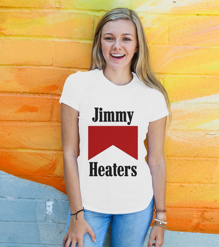 Jimmy Heaters Marlboro Cigarettes Red Banner T-Shirt