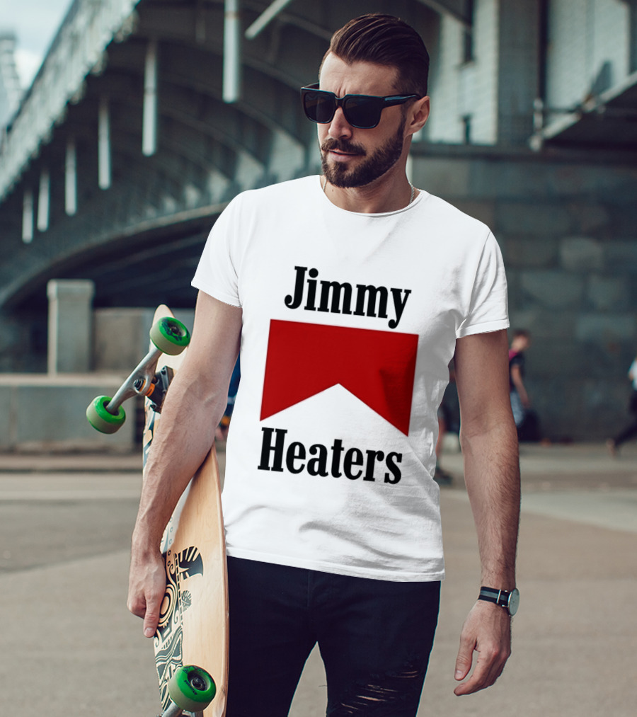 Jimmy Heaters Marlboro Cigarettes Red Banner T-Shirt