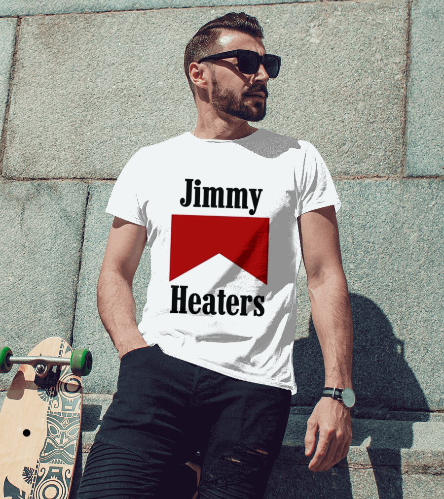 Jimmy Heaters Marlboro Cigarettes Red Banner T-Shirt