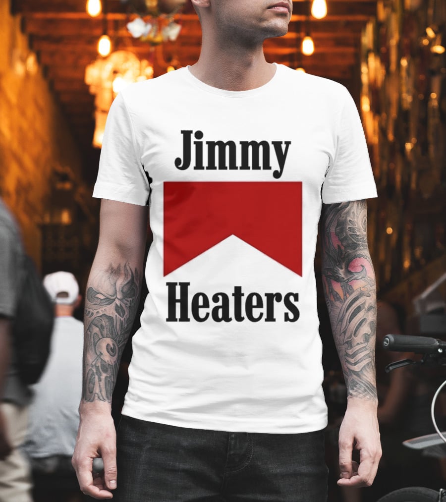 Jimmy Heaters Marlboro Cigarettes Red Banner T-Shirt
