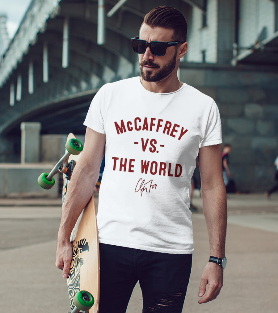 San Francisco 49ers McCaffrey Vs The World 2026 T-Shirt