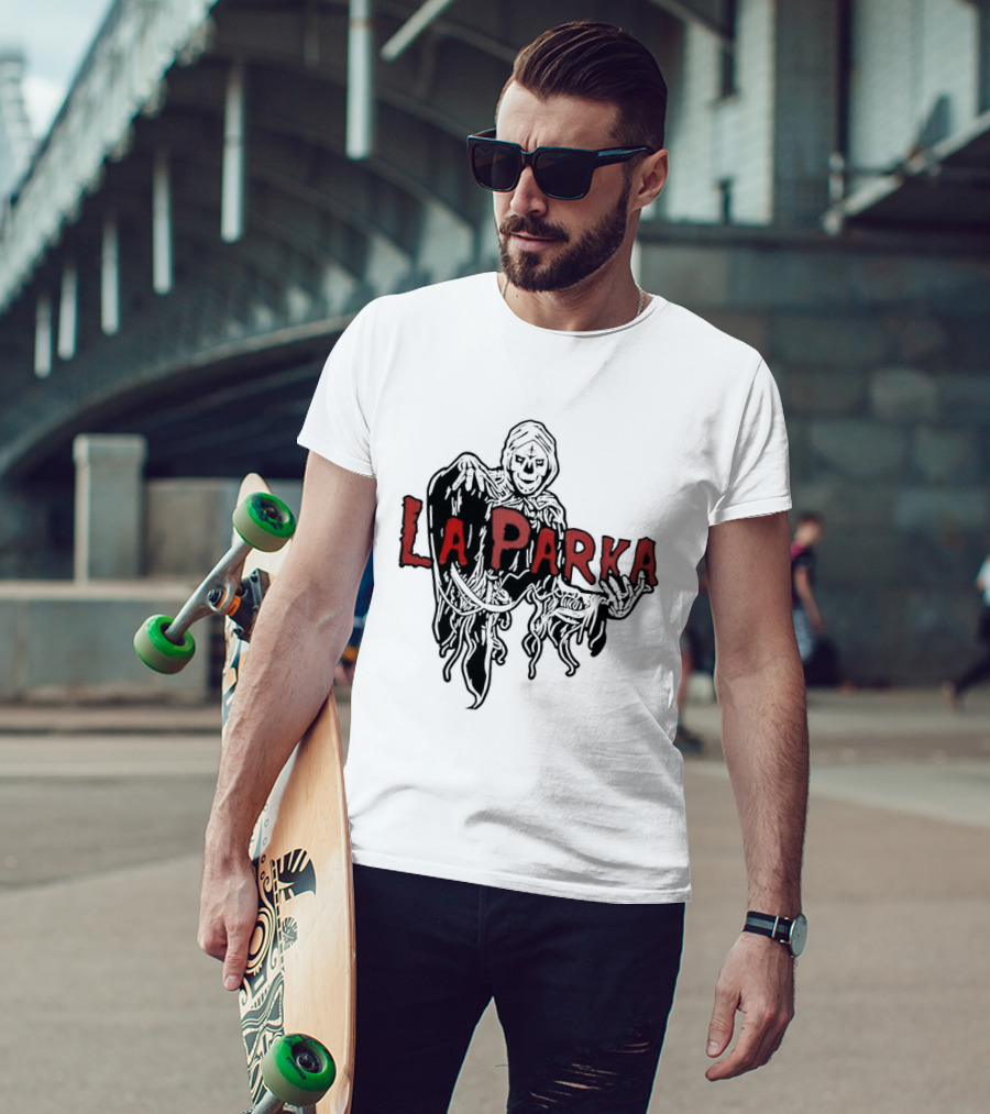 La Parka Grim Reaper Lucha Libre Luchador T-Shirt