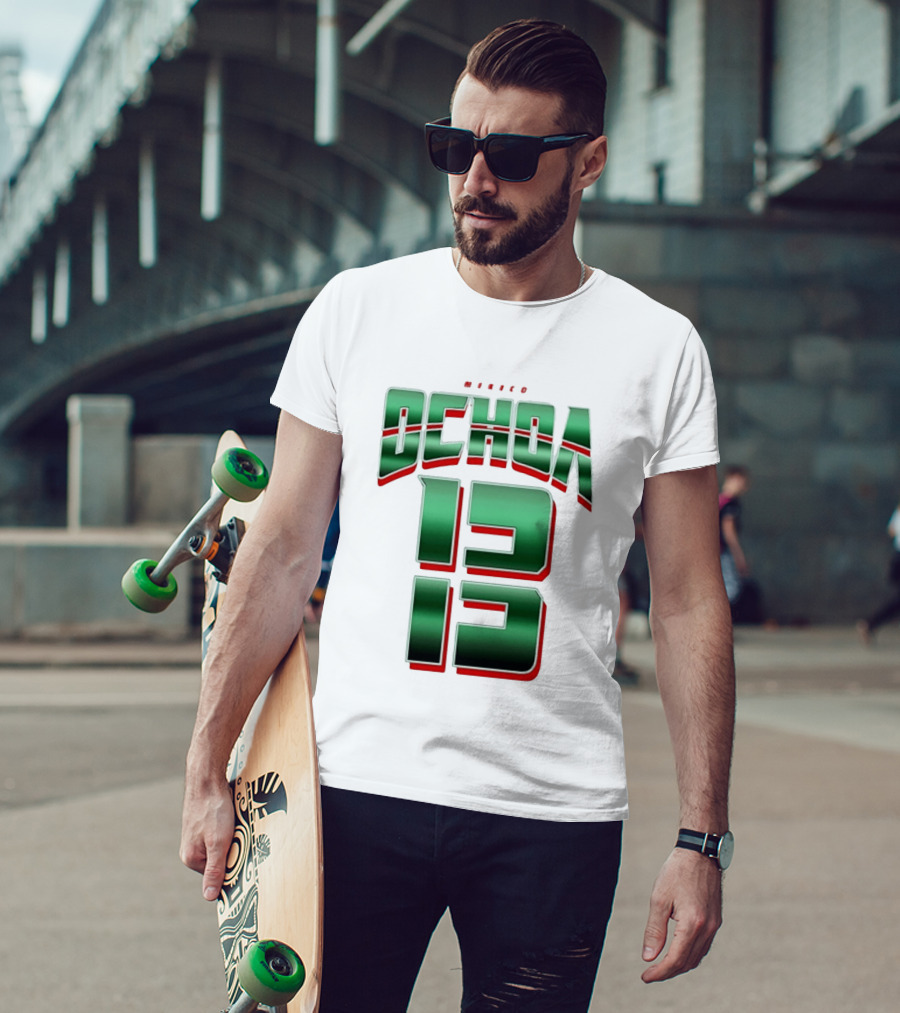Guillermo Ochoa Mexico Jersey Ochoa 13 El Tri Number T-Shirt