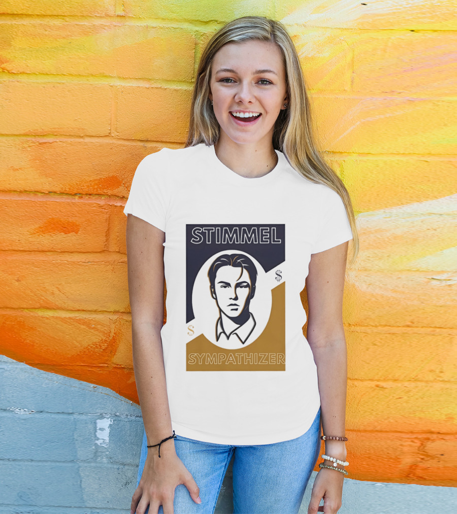Stimmel Sympathizer Face Art With Dollar T-Shirt