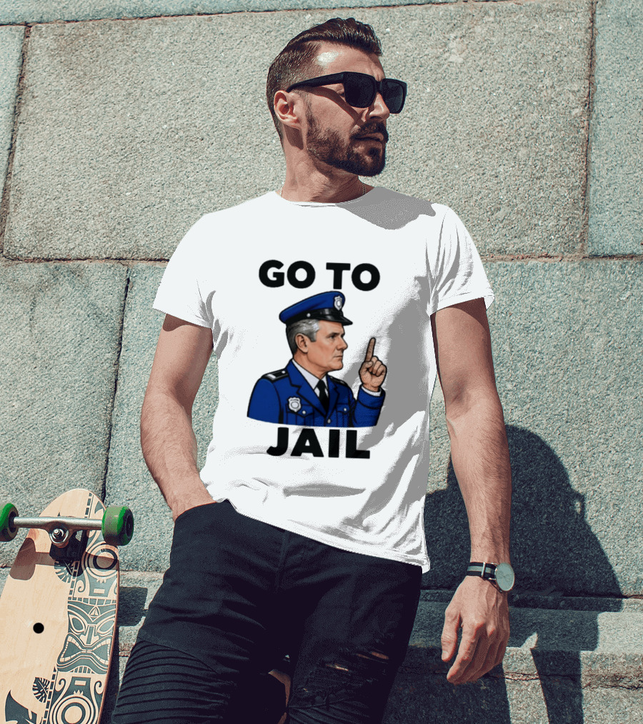 Keir Starmer Go To Jail Police Uniform T-Shirt