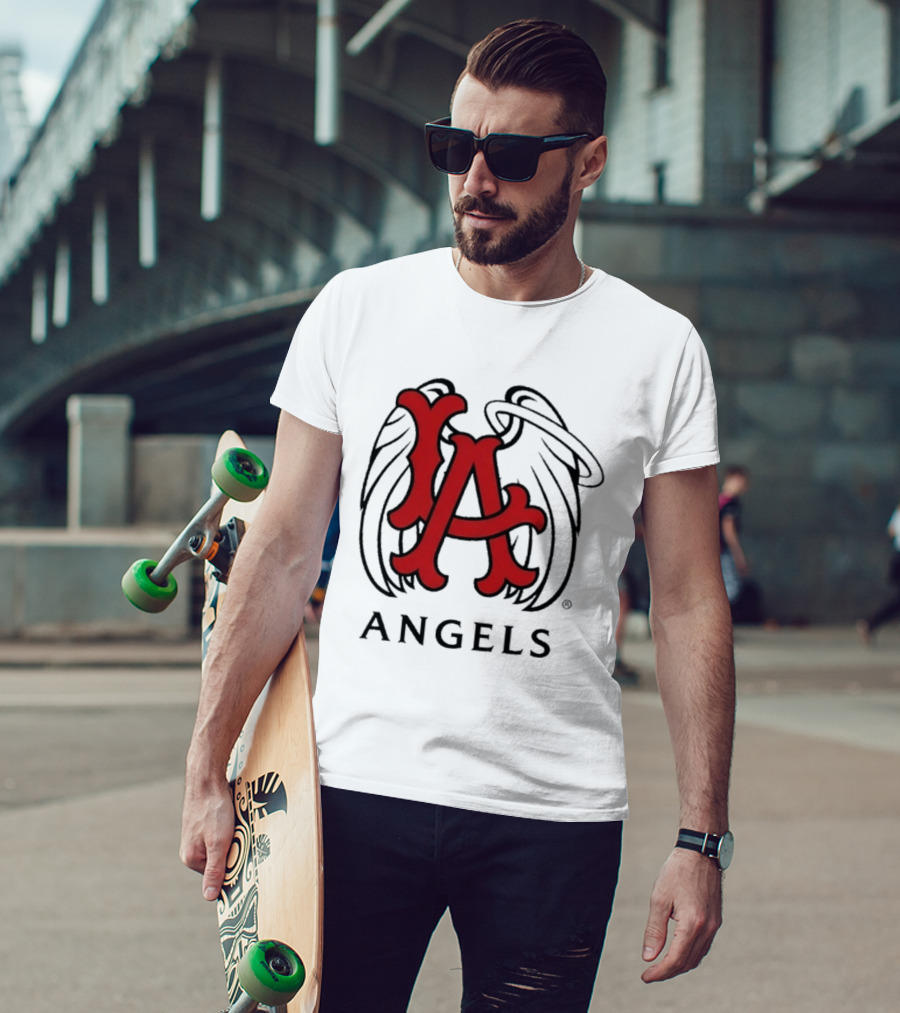 Los Angeles Angels 2026 MLB Baseball Winged T-Shirt