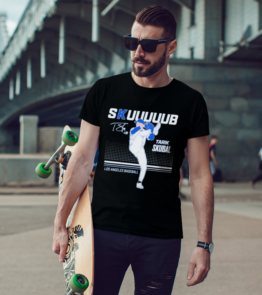 SKUUUUUB Tarik Skubal Los Angeles Baseball #29 T-Shirt