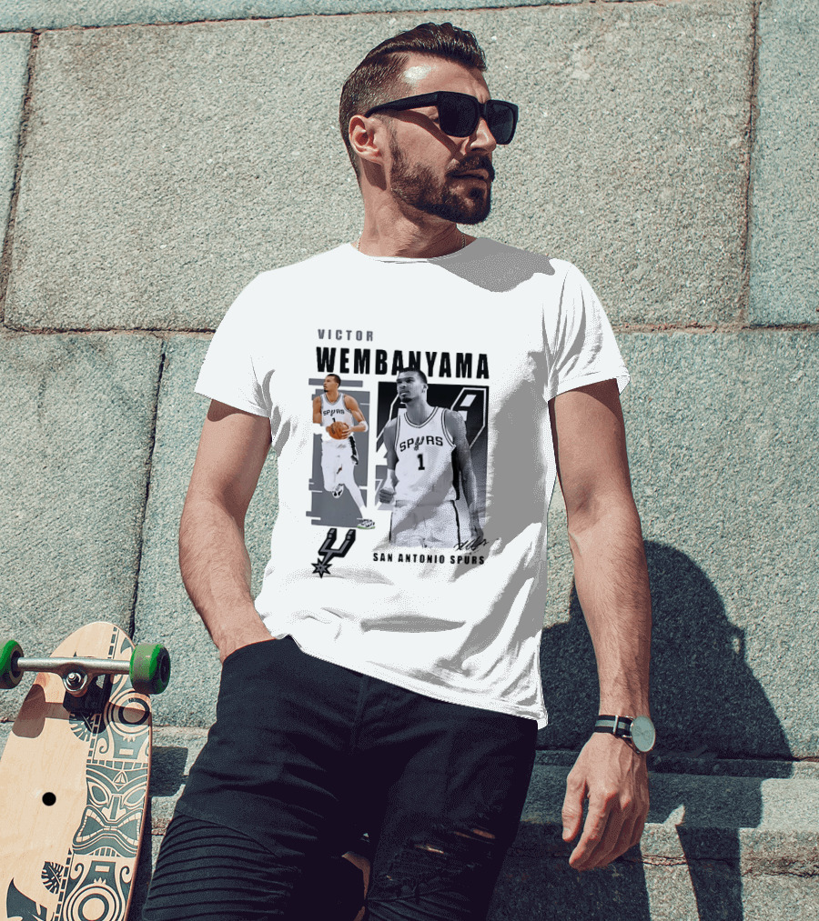 Victor Wembanyama San Antonio Spurs 2026 T-Shirt