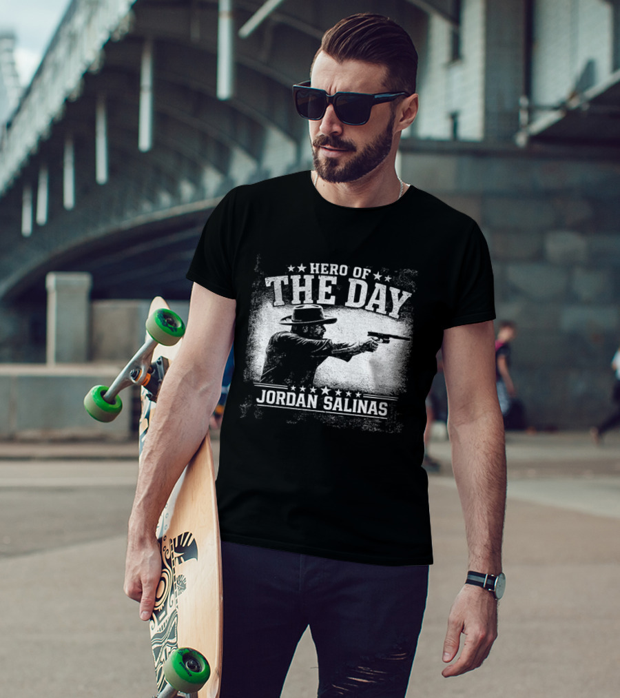 Hero Of The Day Jordan Salinas T-Shirt