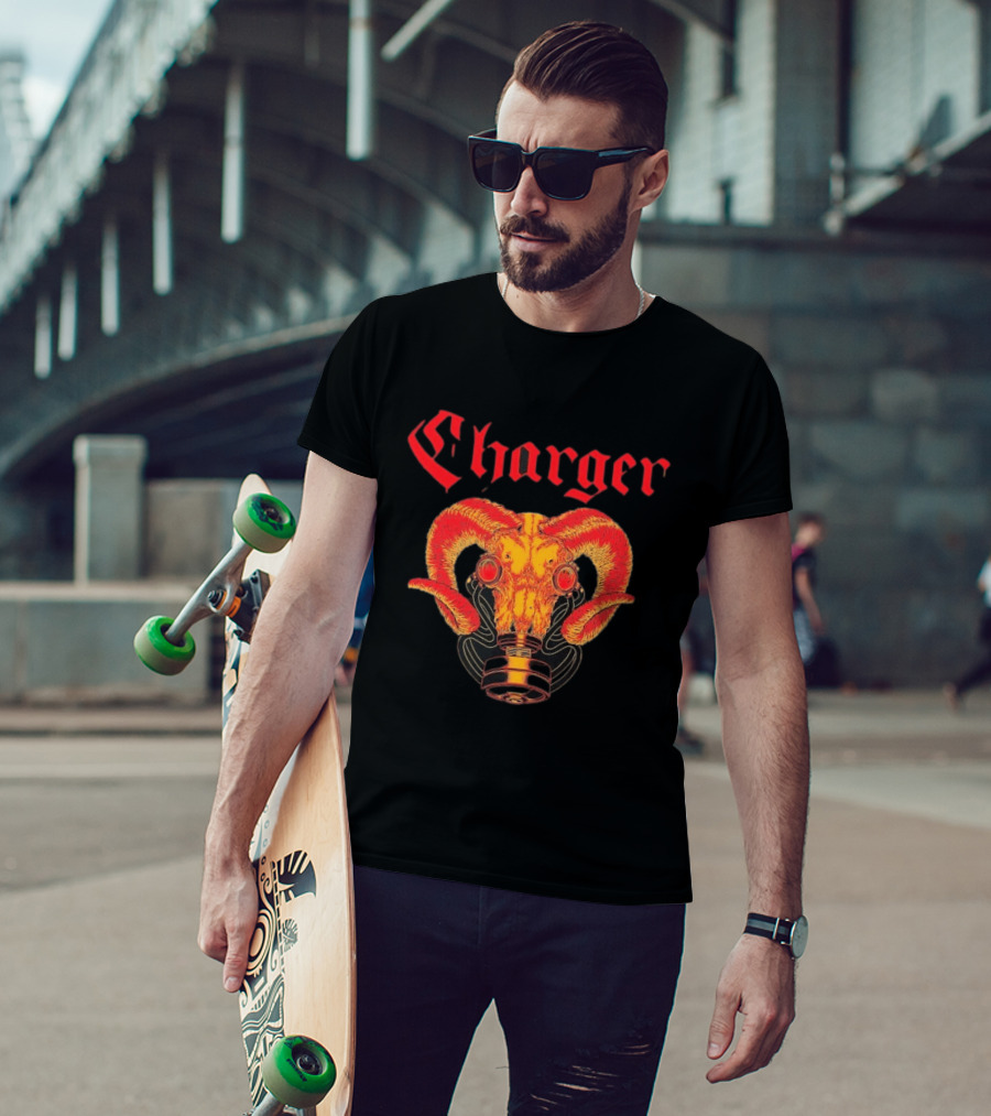 Charger Apocalypse Gas Mask Ram T-Shirt